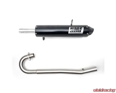 HMF Racing Performance Full Exhaust w/ Blackout Euro Endcap Honda Foreman | Rancher 2014-2024 - 019674606192