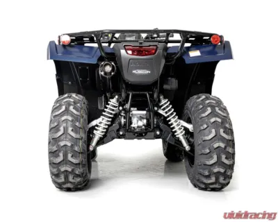 HMF Racing Performance Full Exhaust w/ Black Euro Endcap Honda Rubicon | Rancher 2015-2025 - 019694606183