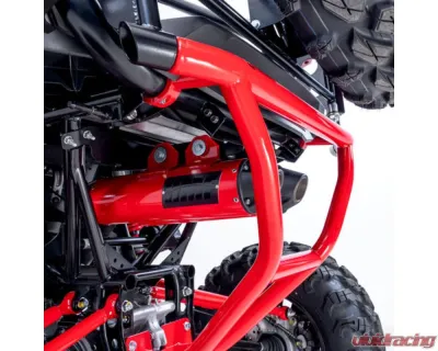 HMF Racing Bohemian Blue Performance Dual Full Exhaust w/ Black Turn Down Endcap Honda Talon 2019-2023 - 022726609272