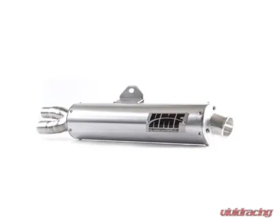 HMF Racing Performance Full Exhaust w/ Polished Turn Down Endcap Kawasaki Brute Force | Praire 2002-2013 - 026214606171