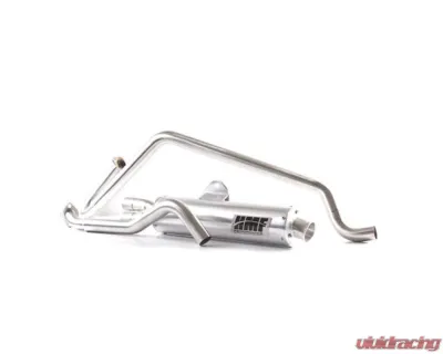 HMF Racing Performance Full Exhaust w/ Polished Turn Down Endcap Kawasaki Brute Force | Praire 2002-2013 - 026214606171