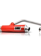 HMF Racing Performance Full Exhaust w/ Polished Turn Down Endcap Kawasaki Brute Force | Praire 2002-2013                                     - 026214606171 - Image 4