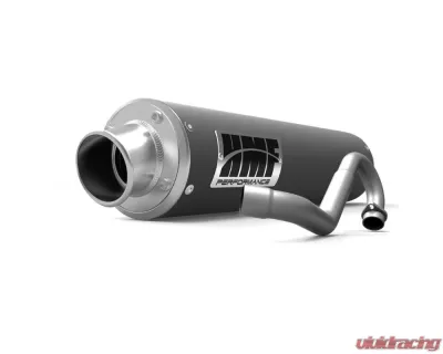 HMF Racing Performance Full Exhaust w/ Polished Turn Down Endcap Kawasaki Brute Force | Praire 2002-2013 - 026214608871