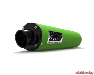 HMF Racing Performance Slip-On Exhaust w/ Black Turn Down Endcap Kawasaki Brute Force 650i | 750 2005-2013 - 026233606572