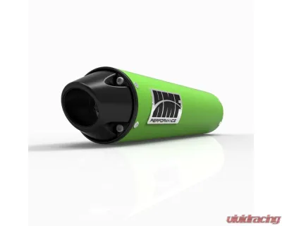 HMF Racing Performance Slip-On Exhaust w/ Black Euro Endcap Kawasaki Brute Force 650i | 750 2005-2013 - 026233606583