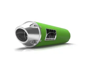 HMF Racing Performance Slip-On Exhaust w/ Polished Euro Endcap Kawasaki Brute Force 650i | 750 2005-2013