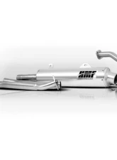 HMF Racing Performance Full Exhaust w/ Polished Euro Endcap Kawasaki Brute Force 650i | 750 2005-2013                                     - 026234606186 - Image 3
