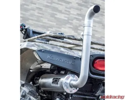 HMF Racing Performance Full Exhaust w/ Polished Euro Endcap Kawasaki Brute Force 650i | 750 2005-2013 - 026234606186