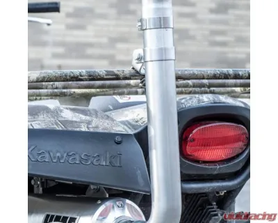 HMF Racing Performance Full Exhaust w/ Polished Euro Endcap Kawasaki Brute Force 650i | 750 2005-2013 - 026234606186