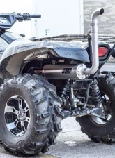 HMF Racing Performance Full Exhaust w/ Polished Euro Endcap Kawasaki Brute Force 650i | 750 2005-2013                                     - 026234606186 - Image 6