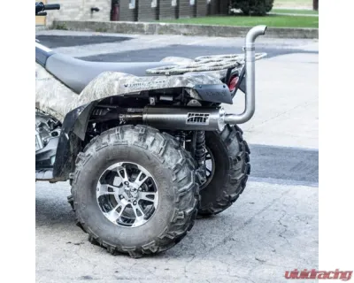 HMF Racing Performance Full Exhaust w/ Polished Euro Endcap Kawasaki Brute Force 650i | 750 2005-2013 - 026234606186