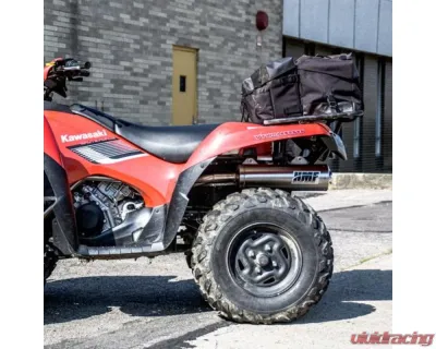 HMF Racing Performance Full Exhaust w/ Polished Euro Endcap Kawasaki Brute Force 650i | 750 2005-2013 - 026234606186