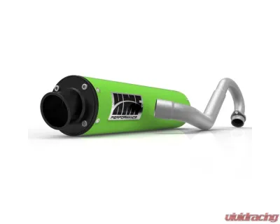 HMF Racing Performance Full Exhaust w/ Black Turn Down Endcap Kawasaki Brute Force 650i | 750 2005-2013 - 026234606572