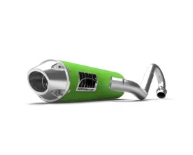 HMF Racing Performance Full Exhaust w/ Polished Euro Endcap Kawasaki Brute Force 650i | 750 2005-2013