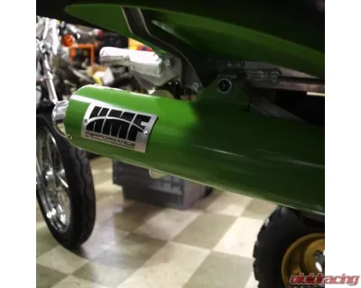 HMF Racing Performance Full Exhaust w/ Black Euro Endcap Kawasaki KFX450R 2008-2014 - 026254606183