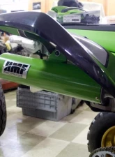 HMF Racing Performance Full Exhaust w/ Black Euro Endcap Kawasaki KFX450R 2008-2014                                     - 026254606183 - Image 6