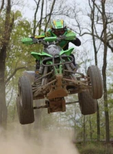 HMF Racing Performance Full Exhaust w/ Black Euro Endcap Kawasaki KFX450R 2008-2014                                     - 026254606183 - Image 7