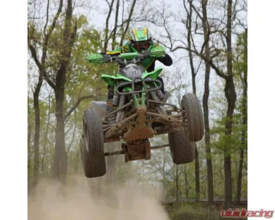 HMF Racing Performance Full Exhaust w/ Black Euro Endcap Kawasaki KFX450R 2008-2014 - 026254606183