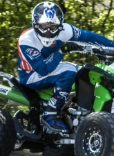 HMF Racing Performance Full Exhaust w/ Black Euro Endcap Kawasaki KFX450R 2008-2014                                     - 026254606183 - Image 8