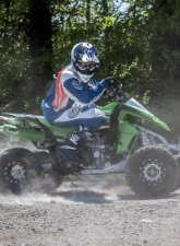 HMF Racing Performance Full Exhaust w/ Black Euro Endcap Kawasaki KFX450R 2008-2014                                     - 026254606183 - Image 9