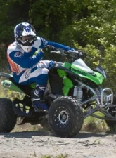 HMF Racing Performance Full Exhaust w/ Black Euro Endcap Kawasaki KFX450R 2008-2014                                     - 026254606183 - Image 10