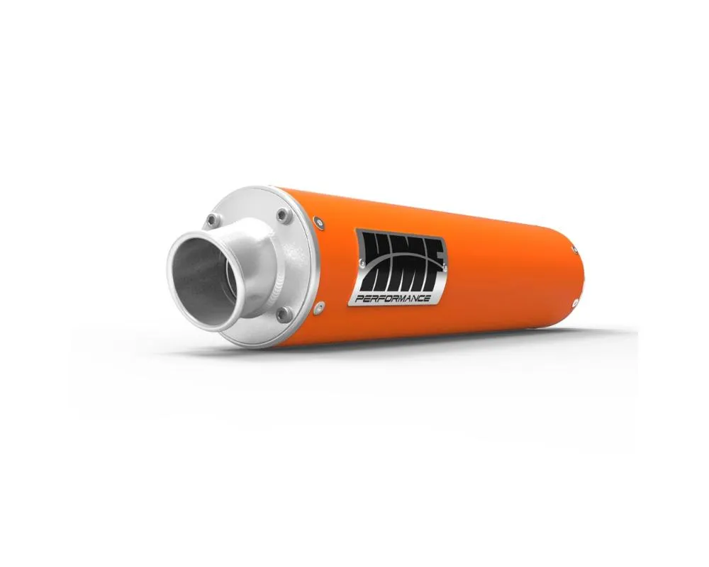HMF Racing Performance Slip-On Exhaust w/ Polished Turn Down Endcap Kawasaki KFX | KSV 700 2004-2010 - 026263606871