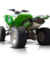 HMF Racing Performance Dual Full Exhaust w/ Black Euro Endcap Kawasaki KFX | KSV 700 2004-2010                                     - 026266608883 - Image 12