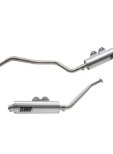 HMF Racing Performance Dual Full Exhaust w/ Black Euro Endcap Kawasaki KFX | KSV 700 2004-2010                                     - 026266608883 - Image 3
