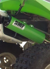 HMF Racing Performance Dual Full Exhaust w/ Black Euro Endcap Kawasaki KFX | KSV 700 2004-2010                                     - 026266608883 - Image 6