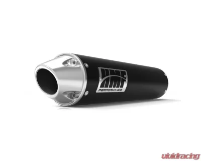 HMF Racing Performance Slip-On Exhaust w/ Polished Euro Endcap Kawasaki Prairie 360 2003-2012 - 026273606186