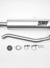 HMF Racing Gun Metal Titan Loud Full Exhaust w/ Billet Endcap Kawasaki Brute Force 750 2012-2014                                     - 726484608888 - Image 2