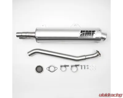 HMF Racing Gun Metal Titan Loud Full Exhaust w/ Billet Endcap Kawasaki Brute Force 750 2012-2014 - 726484608888