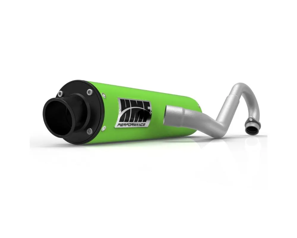 HMF Racing Performance Full Exhaust w/ Black Turn Down Endcap Kawasaki Brute Force 750 2012-2014 - 026484606572
