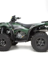 HMF Racing Gun Metal Titan Loud 3/4 Exhaust w/ Billet Endcap Kawasaki Brute Force 750 2015-2024                                     - 726521608888 - Image 11