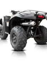 HMF Racing Gun Metal Titan Loud 3/4 Exhaust w/ Billet Endcap Kawasaki Brute Force 750 2015-2024                                     - 726521608888 - Image 12