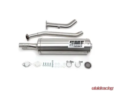 HMF Racing Gun Metal Titan Loud 3/4 Exhaust w/ Billet Endcap Kawasaki Brute Force 750 2015-2024 - 726521608888