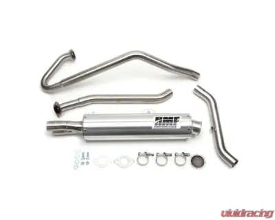 HMF Racing Gun Metal Titan Loud 3/4 Exhaust w/ Billet Endcap Kawasaki Brute Force 750 2015-2024 - 726521608888
