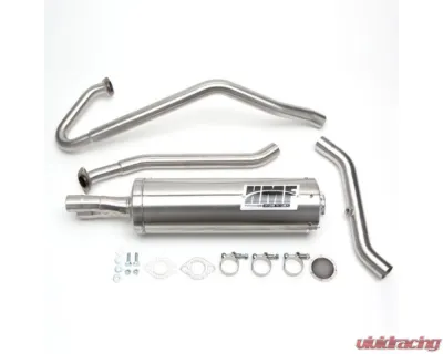 HMF Racing Gun Metal Titan Loud 3/4 Exhaust w/ Billet Endcap Kawasaki Brute Force 750 2015-2024 - 726521608888