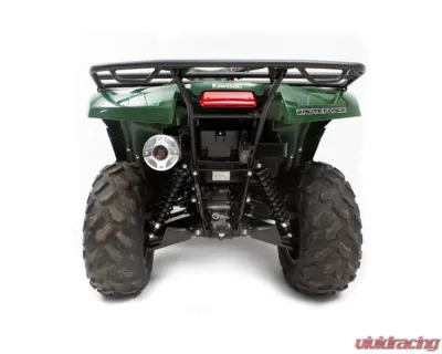 HMF Racing Gun Metal Titan Loud 3/4 Exhaust w/ Billet Endcap Kawasaki Brute Force 750 2015-2024 - 726521608888