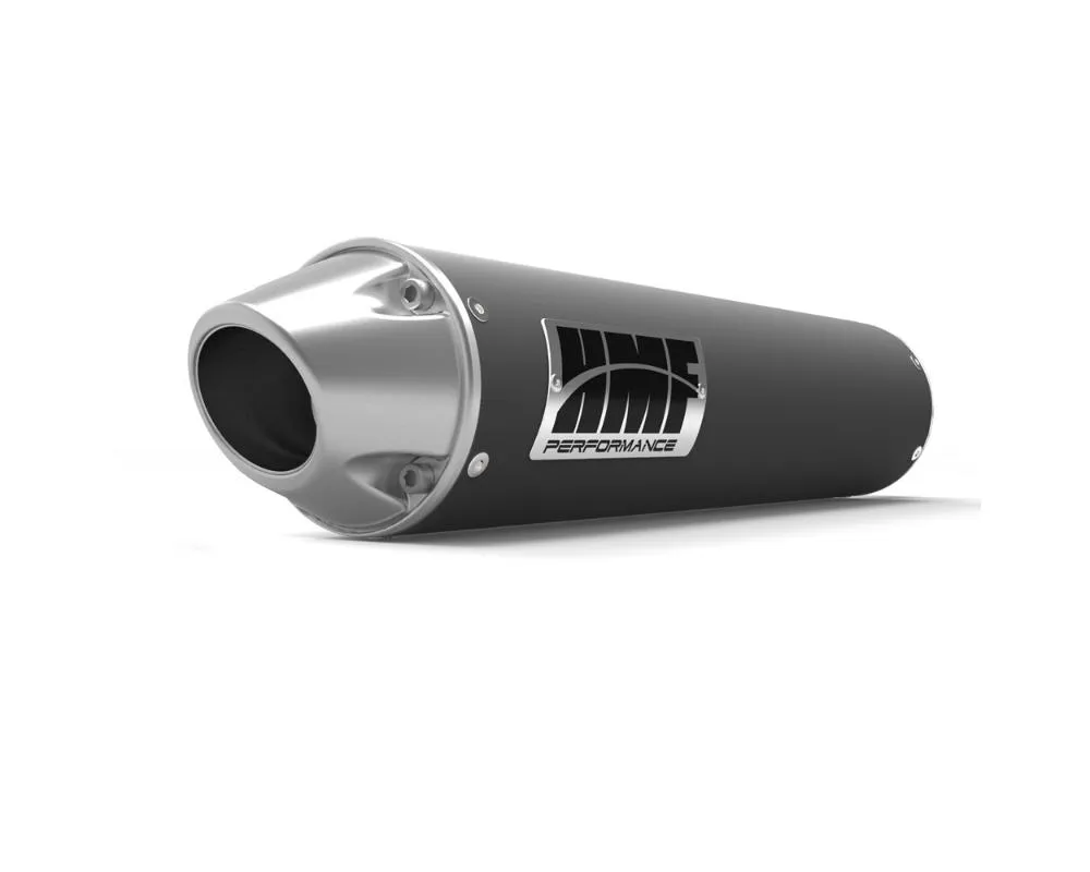 HMF Racing Performance Slip-On Exhaust w/ Polished Euro Endcap Polaris Predator 500 2003-2007 - 034213608786