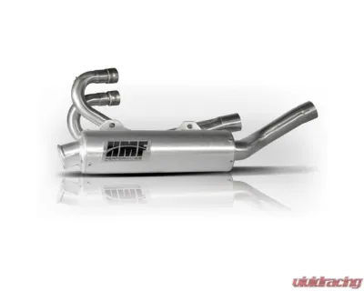 HMF Racing Performance Full Exhaust w/ Black Turn Down Endcap Polaris Predator 500 2003-2007 - 034214606672
