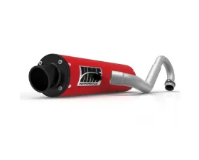 HMF Racing Performance Full Exhaust w/ Black Turn Down Endcap Polaris Predator 500 2003-2007