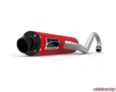 HMF Racing Performance Full Exhaust w/ Black Turn Down Endcap Polaris Predator 500 2003-2007 - 034214606672