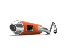HMF Racing Performance Full Exhaust w/ Polished Euro Endcap Polaris Predator 500 2003-2007