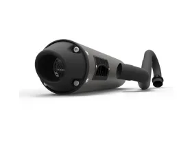 HMF Racing Performance Full Exhaust w/ Blackout Euro Endcap Polaris Predator 500 2003-2007