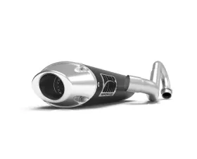 HMF Racing Performance Full Exhaust (Elliptical) w/ Polished Euro Endcap Polaris Outlaw 500 2006-2007
