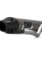 HMF Racing Performance Full Exhaust (Elliptical) w/ Black Euro Endcap Polaris Outlaw 500 2006-2007                                     - 034234738883 - Image 4