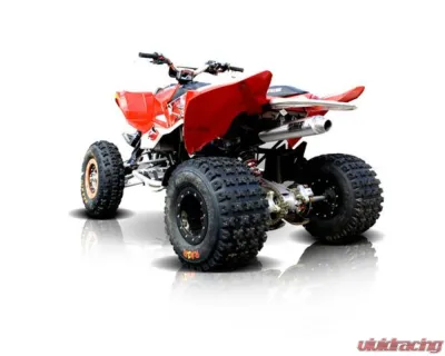 HMF Racing Performance Slip-On Exhaust (Elliptical) w/ Black Euro Endcap Polaris Outlaw 450 | 525 2008-2010 - 034253738783