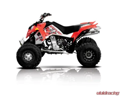 HMF Racing Performance Slip-On Exhaust (Elliptical) w/ Black Euro Endcap Polaris Outlaw 450 | 525 2008-2010 - 034253738783