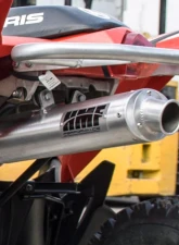 HMF Racing Performance Slip-On Exhaust (Elliptical) w/ Black Euro Endcap Polaris Outlaw 450 | 525 2008-2010                                     - 034253738783 - Image 5
